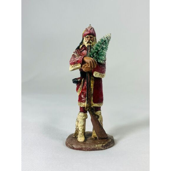 Michael Garmin 1987 Mountain Man Miniature H901 NIB Ornament Santa - Picture 2 of 8